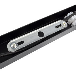 DLC-S613 GU10x2 BLACK Светильник декоративный накладной, серия Sotto. Без лампы, цоколь GU10x2шт. Металл. Черный. TM Fametto