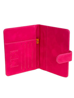 Обложка для паспорта из искусственной кожи, цвет розовый - Greta фото 2