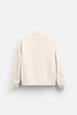 COTTON - LINEN BLEND JACKET - Zara фото 9