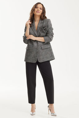 Костюм Magia mody 2463 серый+черный