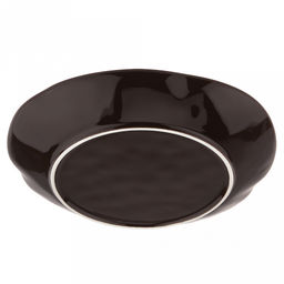 Шоколад Тарелка мелкая фарфоровая 200х200х30мм, с деколью, ассиметричная форма, в коробке (Китай) - Домашняя мода фото 4