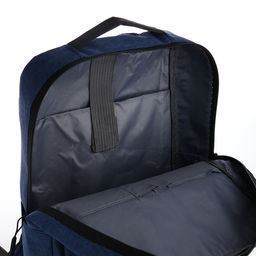 Рюкзак городской на молнии, с карманами, с USB, размер 29×11×39 см, синий