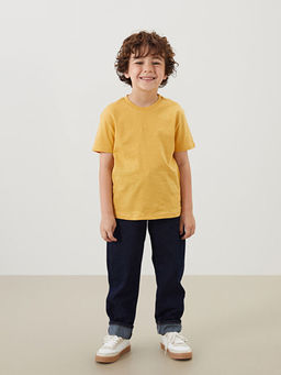 Bisiklet Yaka Basic Erkek ?ocuk Ti??rt