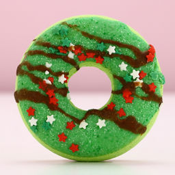 Бомбочка для ванны «С Новым Годом», 120 г, аромат яблочного пунша, Чистое счастье