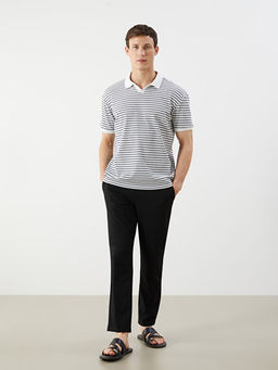 Polo Yaka ?izgili Erkek Ti??rt