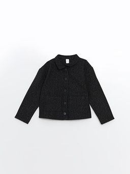 Uzun Kollu K?z Bebek Ceket