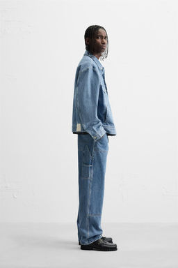 CARPENTER STRAIGHT-LEG JEANS - Zara фото 34