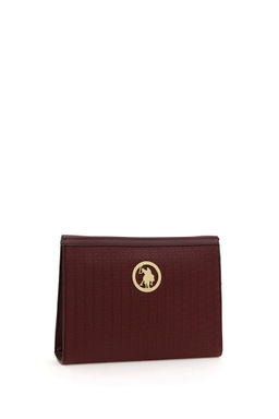 U. S. Polo Assn Женская бордовая красная сумка через плечо - U.s. polo assn фото 4