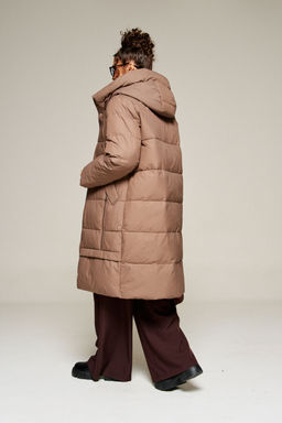 Пальто Beautiful Free 8022 какао