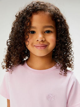 ACOOLA / Футболка детская для девочек Hart розовый  фото 3