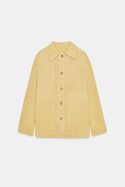 100% SUEDE LEATHER JACKET - Zara фото 5