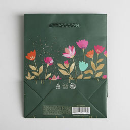 Пакет ламинированный Цветы, S 12 х 15 х 5,5 см - Доступные радости фото 5