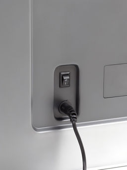 Камин электрический светодиодный, чёрный 46х23,5х56 см, (3хС, usb)