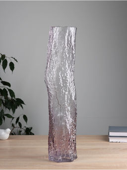 Ваза напольная «Кимберли» 50×10.5 см, стекло, сиреневая