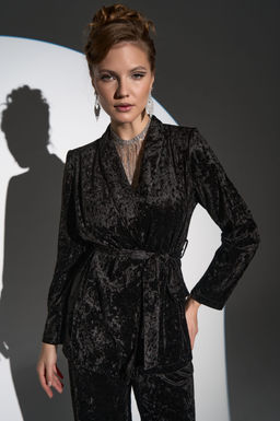 Брюки Эдит (чёрный) - Эльза фото 23