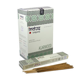 Благовония BANJARA INDUS-T Agarwood уп-12шт Super Premium качество светлые пыльцовые 15гр 15палочек