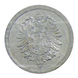 Монета 1 пфенниг 1917 года А Германия