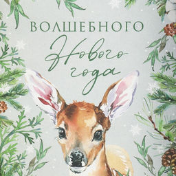 Цена за 5 шт. Коробка для кондитерских изделий с пластиковой крышкой «Волшебного Нового года», 10.5×21×3 см