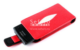 Чехол для смартфона из кожи ската