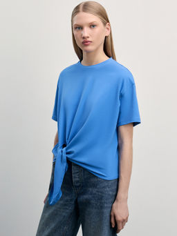 Футболка с завязками / Zarina  фото 4