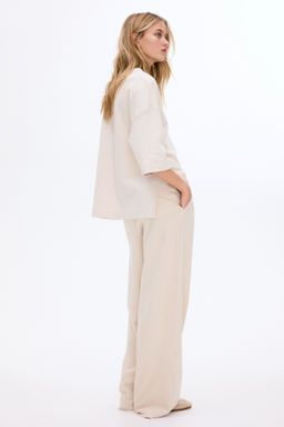 Joggers interlock de corte holgado - H&m фото 6