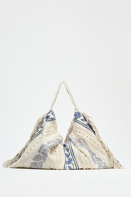 PRINTED SHOPPER BAG - Zara фото 3