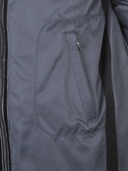 E-1961 DK. GREY Пальто женское с натуральным мехом Evcanbady - Fashion фото 6