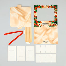 Цена за 5 шт. Коробка под 12 конфет с ячейками Подарок для тебя 18.5?13.5?3.5 см