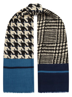 Палантин жен. виск+шерсть 90х180 LIN33-873-12