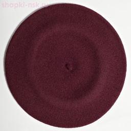 Берет фетр без отделки 11 Берет женский (56-58)