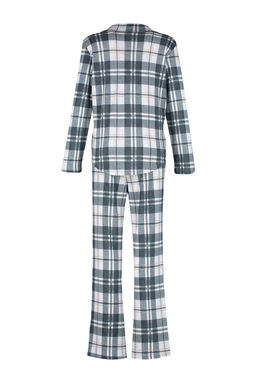 Cok Renkli %100 Pamuk Ekoseli Gomlek-Pantolon Orme Pijama Tak?m? THMAW24PT00251 - Trendyolmilla фото 8