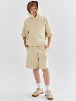 Комплект для мальчиков бежевый оверсайз - Mark formelle фото 3