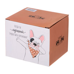 Кружка 400 мл FUNNY FRIENDS фарфор арт. 260-748