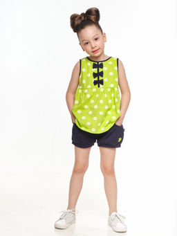 Футболка для девочки UD 1468 салатовый - Mini maxi фото 5