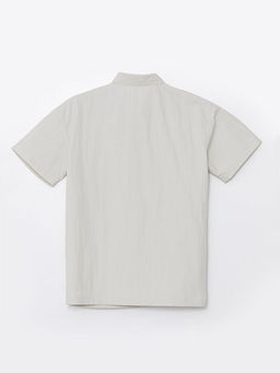 Bask?l? K?sa Kollu Erkek ?ocuk G?mlek - Waikiki фото 2