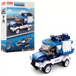 Конструктор SLUBAN 116 дет. "Полиция: бронеавтомобиль" (M38-B0760A)