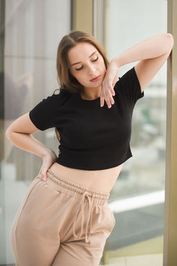 Кроп-топ Кашкорсерубчик лапша - Оптима фото 41