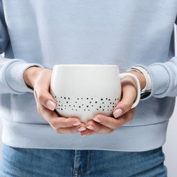 Кружка чайная керамическая Супер мама, 600 мл