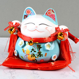 Копилка Кот манэки-нэко на коврике 17 см / 6731 /уп 18/ - ГалеонТрейд фото 2