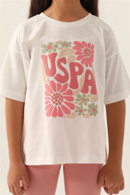 Кремовый пижамный комплект для девочки - U.s. polo assn фото 5