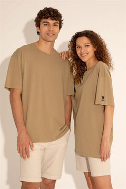 Мужская футболка цвета хаки - U.s. polo assn фото 8