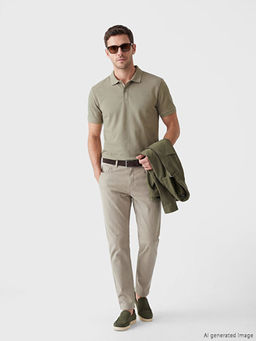 Polo Yaka Pike Erkek Ti??rt