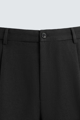 RELAXED FIT PLEATED TROUSERS - Zara фото 17