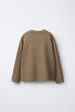 TEXTURED T-SHIRT - Zara фото 2