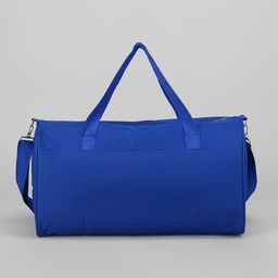 Сумка спортивная на молнии, длинный ремень, цвет ярко-синий - Simaland фото 4