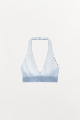 HALTER BRA WITH POLYAMIDE - Zara фото 15