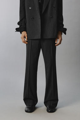 PINSTRIPED SUIT TROUSERS - Zara фото 19