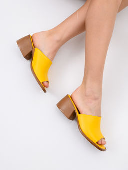 Сабо 4012.23663br.Желтый+коричневый