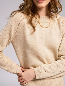 WW-2558 джемпер женский слоновая кость - Mozart фото 9