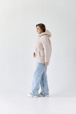 Куртка женская демисезонная 24424 (нежно-розовый) - Kankan фото 3